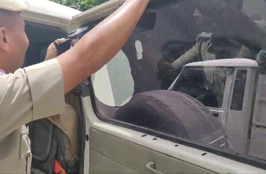 1,788 Vehicles Fined in Shillong for Using Tinted Windows, Including 30 ‘ML01’ Govt Vehicles