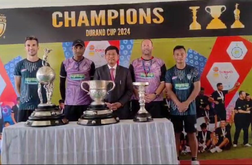 Meghalaya CM Highlights State’s Football Aspirations, Celebrates NorthEast United FC’s Durand Cup Win