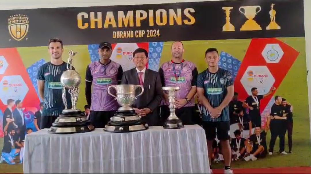 Meghalaya CM Highlights State’s Football Aspirations, Celebrates NorthEast United FC’s Durand Cup Win