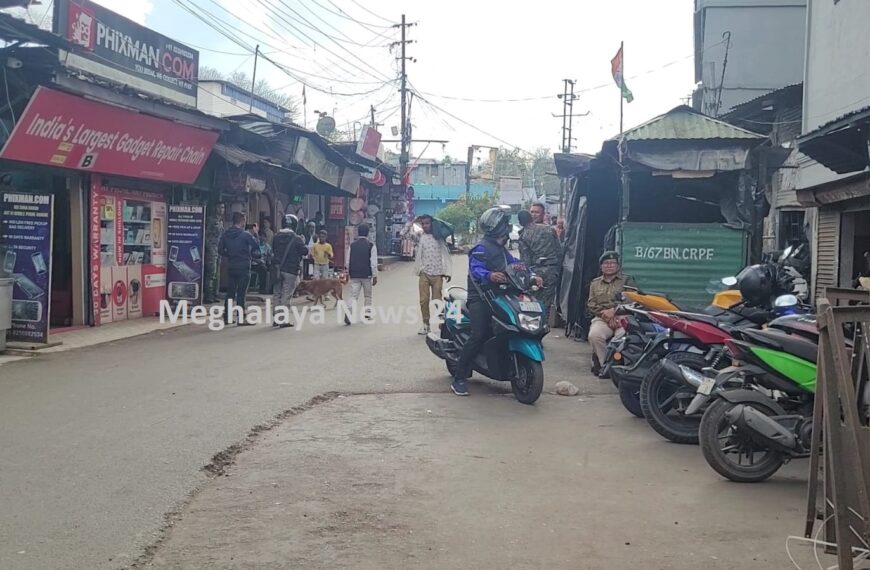 Them Iew Mawlong Road Reopens to Ease Traffic; Unrelated to Ongoing Relocation Issue, Says Paul Lyngdoh