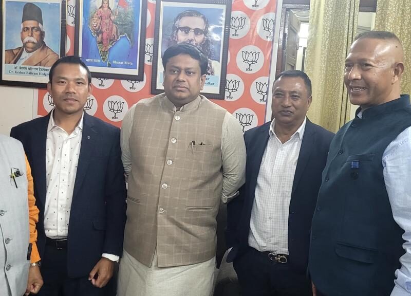 Meghalaya BJP Delegation Meets Union Minister to Address NEHU Concerns