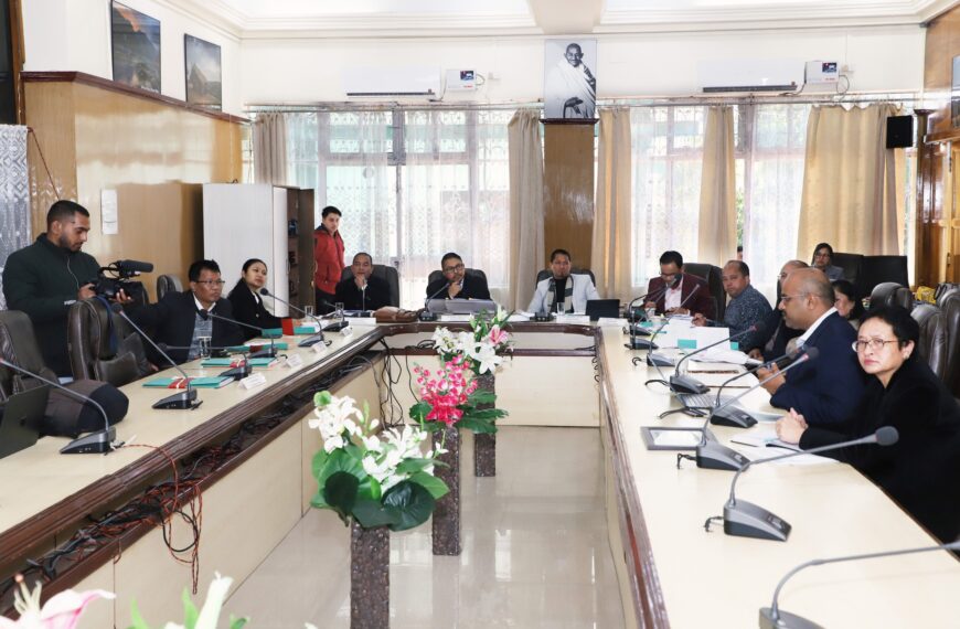 Meghalaya Estimates Committee Reviews Progress Across Key Departments