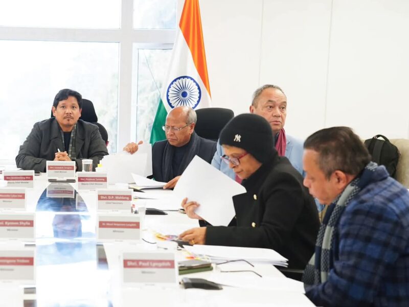 Meghalaya Cabinet Approves Key Policy Decisions on SHG Empowerment, Welfare, and Finance