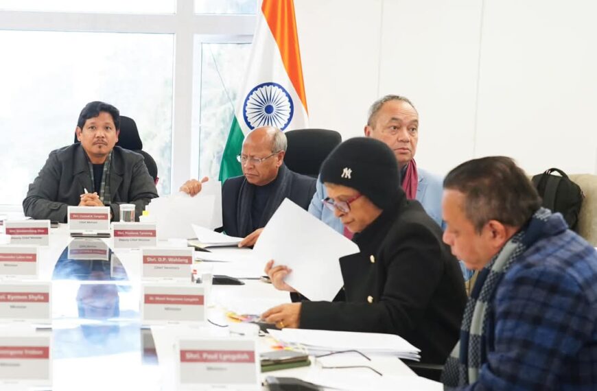 Meghalaya Cabinet Approves Key Policy Decisions on SHG Empowerment, Welfare, and Finance