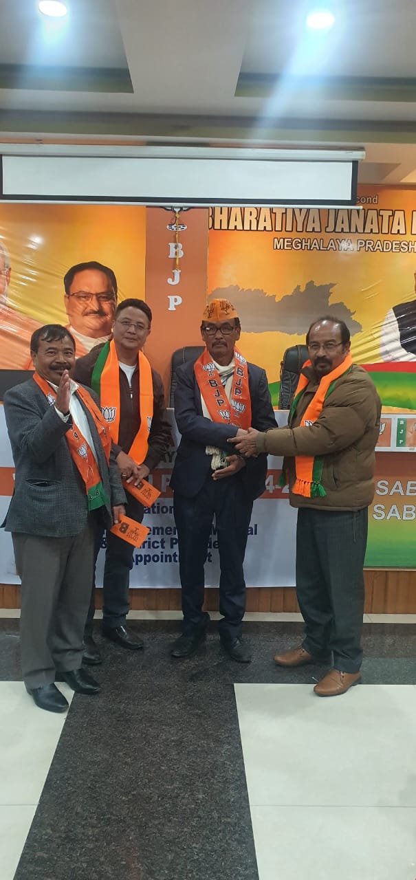 Meghalaya BJP Elected 60 Mandal Presidents, Eyes Stronger Grassroots Presence