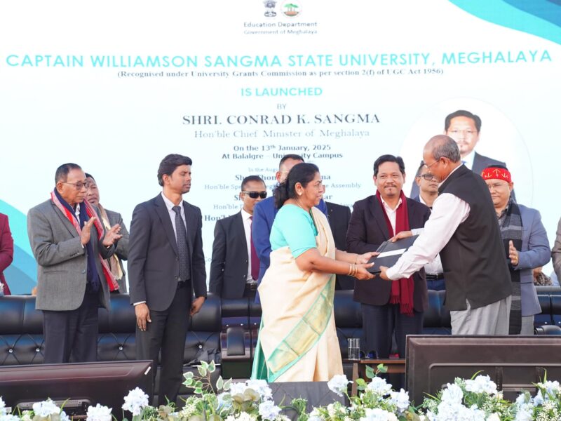 Meghalaya Launches First State-Owned University: Captain Williamson Sangma State University