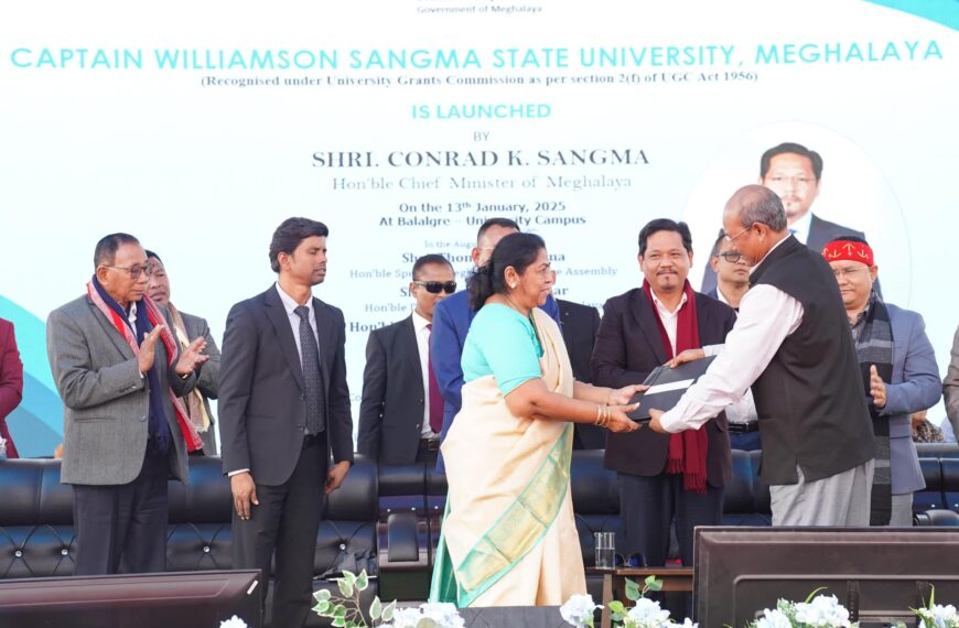 Meghalaya Launches First State-Owned University: Captain Williamson Sangma State University