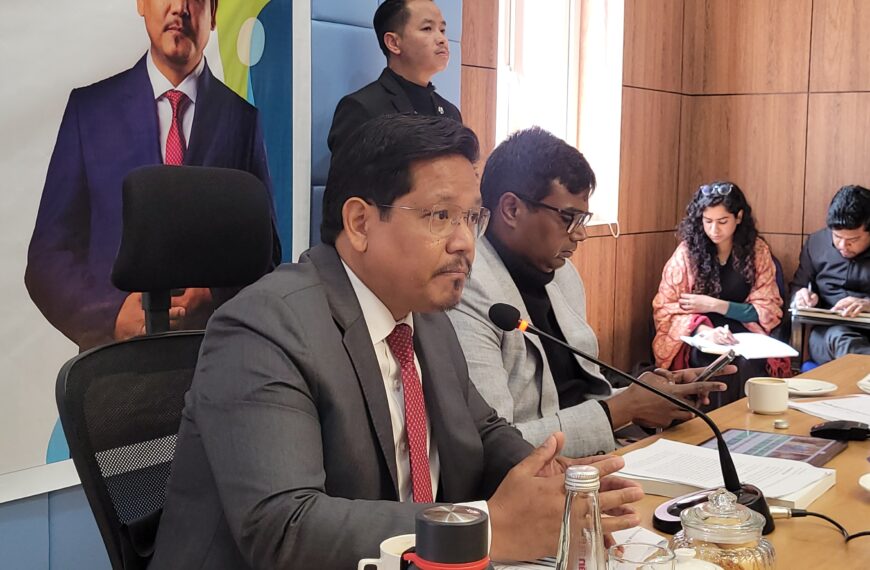 CM Sangma Holds Meghalaya’s First Pre-Budget Consultation, Highlights Growth, Fiscal Reforms, and Public Engagement