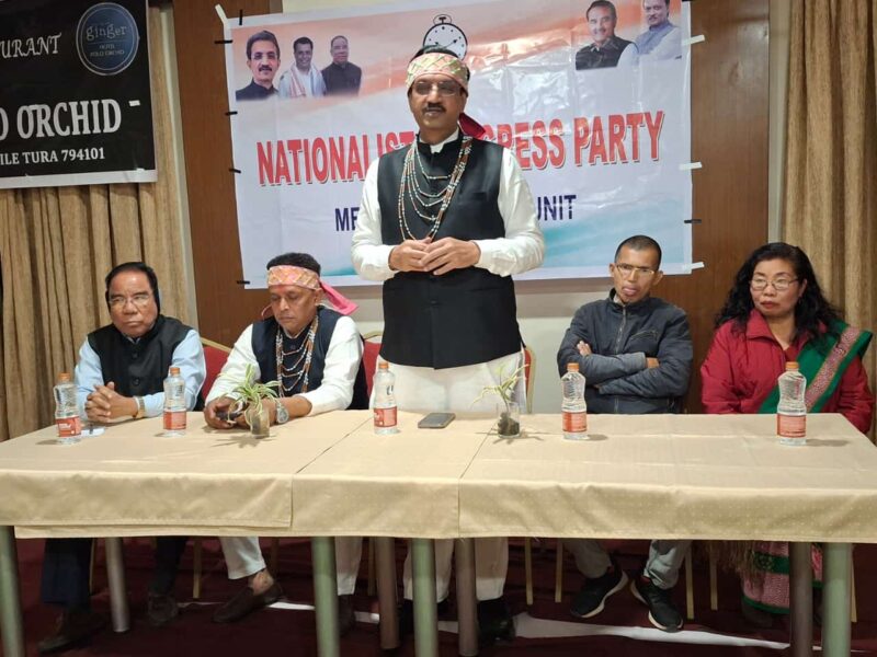 NCP Leaders Visit Tura, Outline Political Strategy for Meghalaya