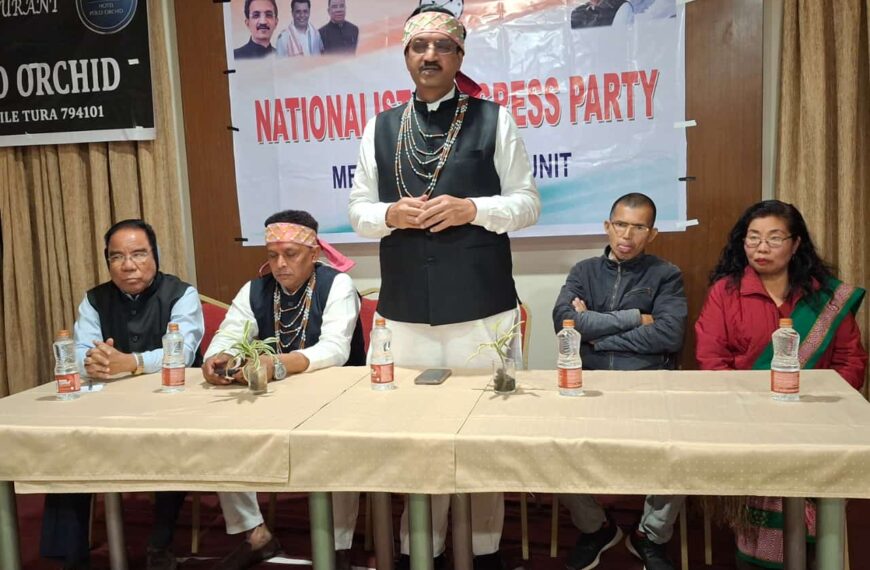 NCP Leaders Visit Tura, Outline Political Strategy for Meghalaya