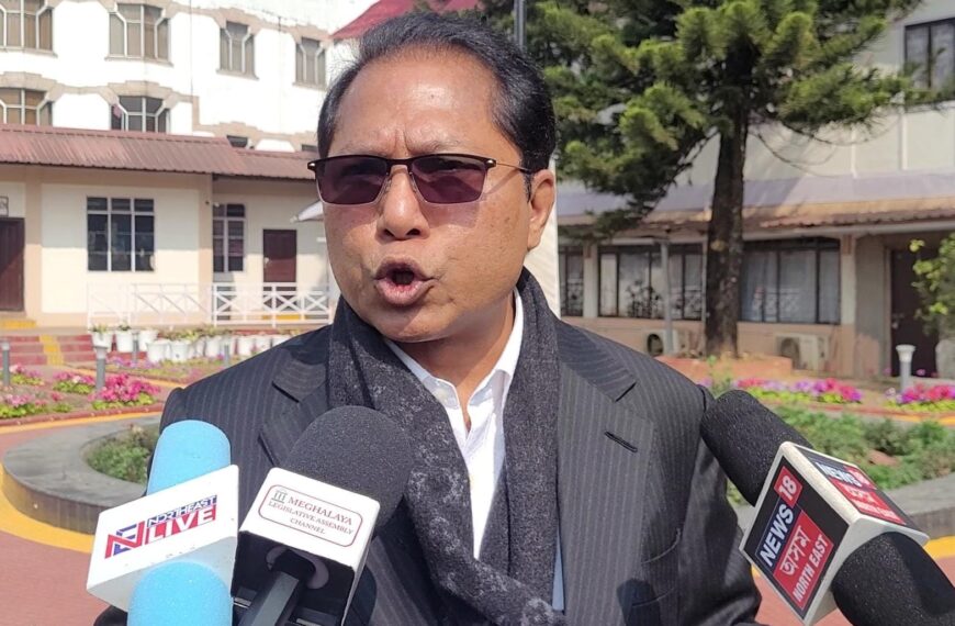 As Byrnihat Suffocates, Dr. Mukul Sangma Urges Assam & Meghalaya to Act