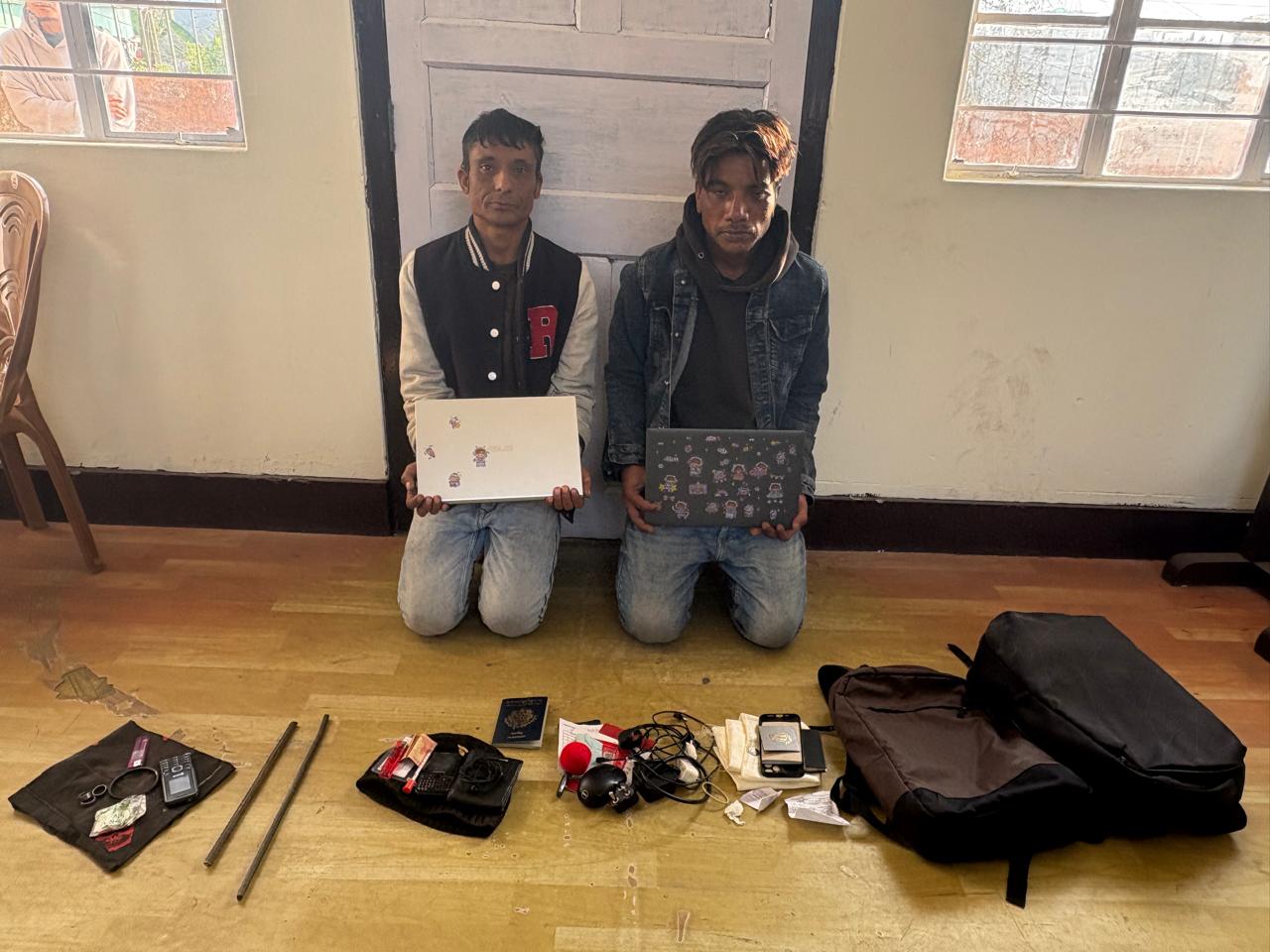 Shillong Police Nab Two for Burglary, Stolen Laptops Recovered